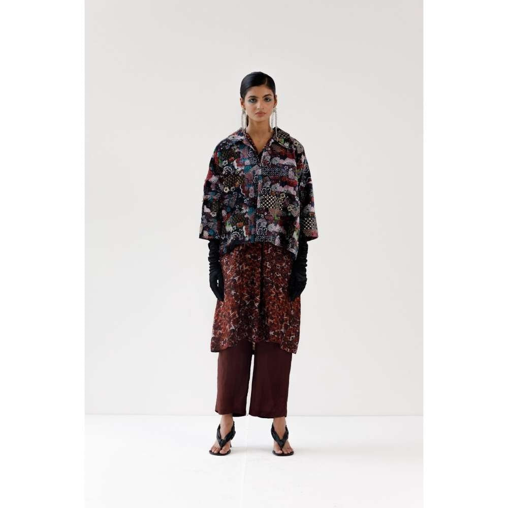 YAVI Ivy Ethnic Jacket - Multi-Color