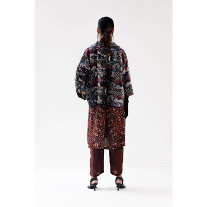 YAVI Ivy Ethnic Jacket - Multi-Color