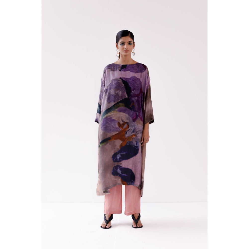 YAVI Eliza Kurta - Purple