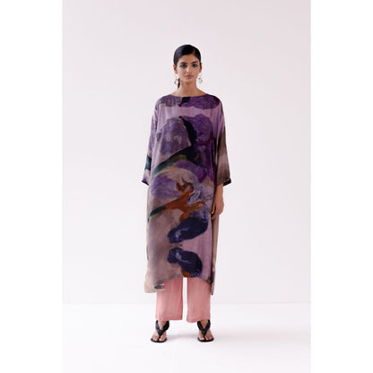 YAVI Eliza Kurta - Purple