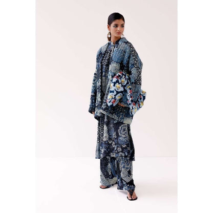 YAVI Moly Ethnic Jacket - Indigo