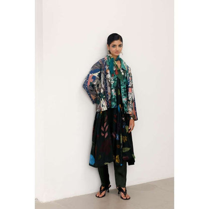 YAVI Taylor Ethnic Jacket - Multi-Color