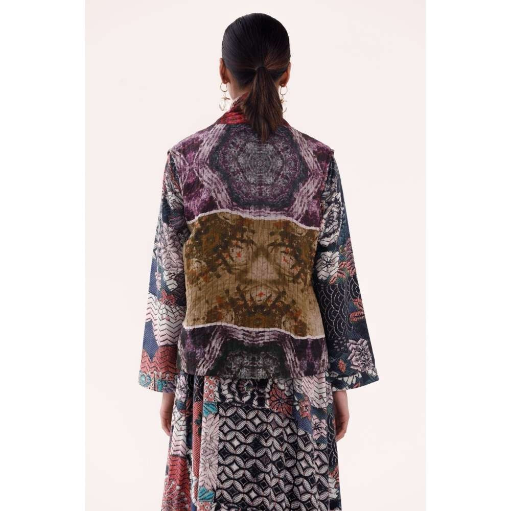 YAVI Stefan Ethnic Jacket - Multi-Color