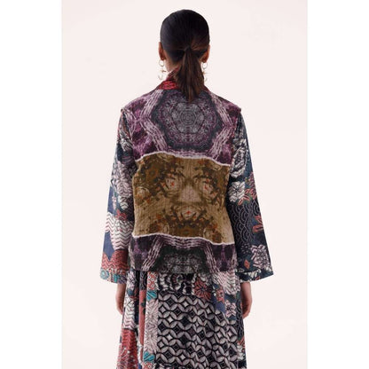 YAVI Stefan Ethnic Jacket - Multi-Color