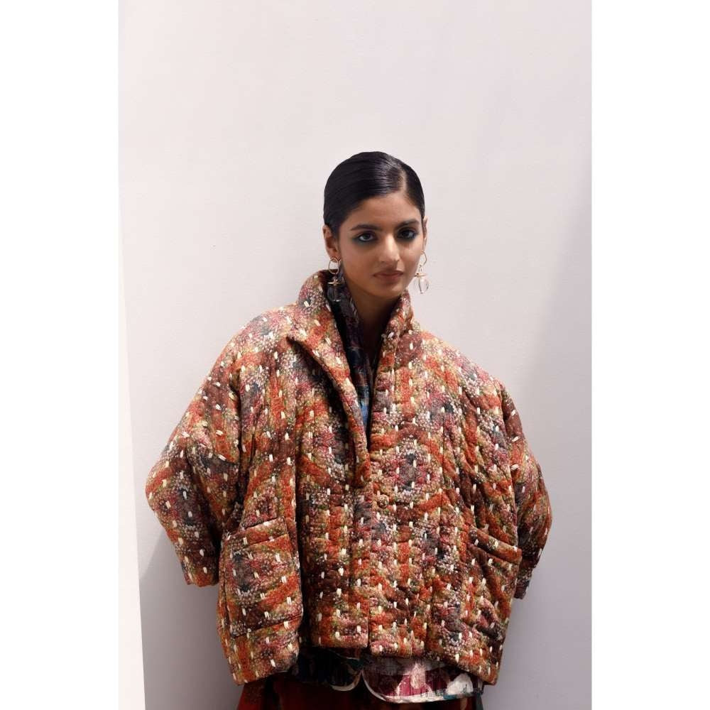 YAVI Haven Ethnic Jacket - Brown