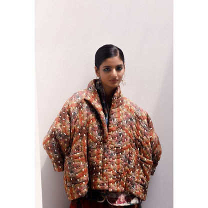 YAVI Haven Ethnic Jacket - Brown