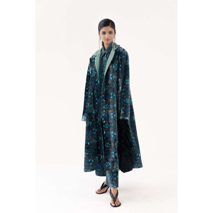 YAVI Aylin Ethnic Jacket - Blue