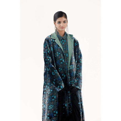 YAVI Aylin Ethnic Jacket - Blue