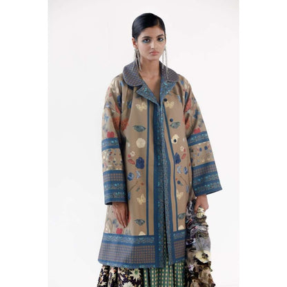 YAVI Katie Ethnic Jacket - Brown