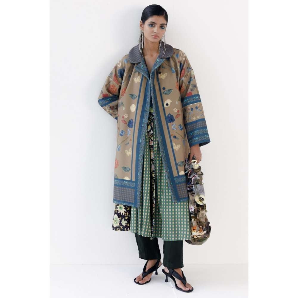 YAVI Katie Ethnic Jacket - Brown