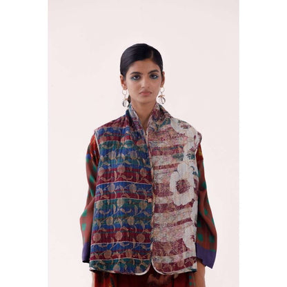 YAVI Hanna Ethnic Jacket - Multi-Color