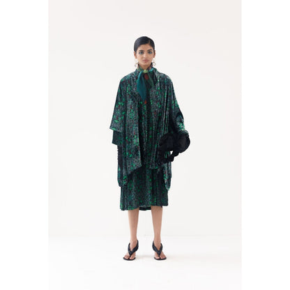 YAVI Stella Ethnic Jacket - Green