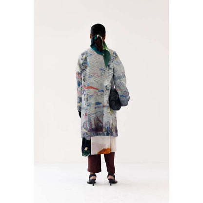 YAVI Faith Ethnic Jacket - Grey