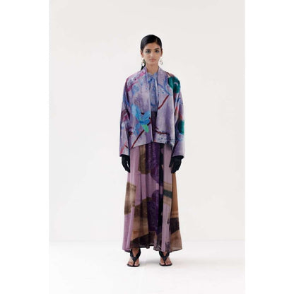 YAVI Ada Ethnic Jacket - Lavender