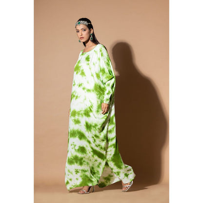 Zeefaa Captivating Tie Dye Kaftan