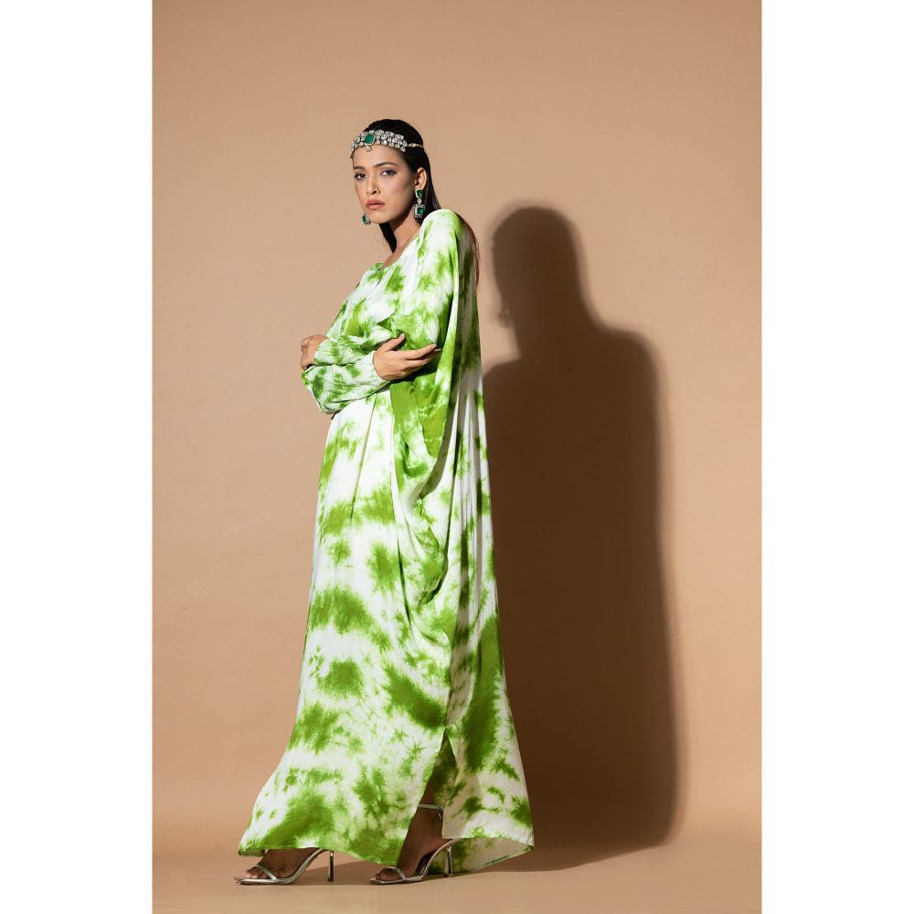 Zeefaa Captivating Tie Dye Kaftan