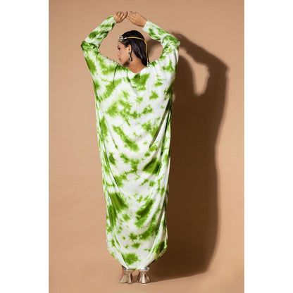Zeefaa Captivating Tie Dye Kaftan