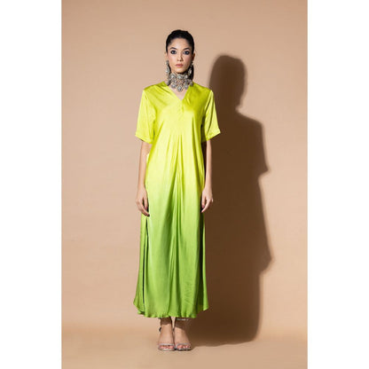 Zeefaa Alluring Ombre Dress