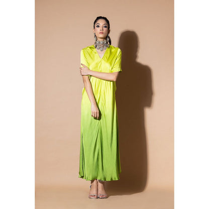 Zeefaa Alluring Ombre Dress