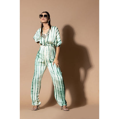 Zeefaa Paradise Wrap Jumpsuit