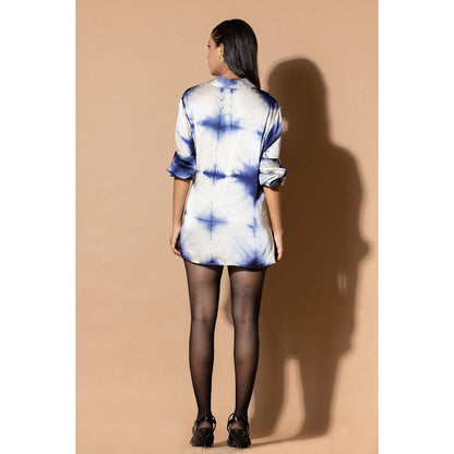 Zeefaa Crystalline Wrap Shirt