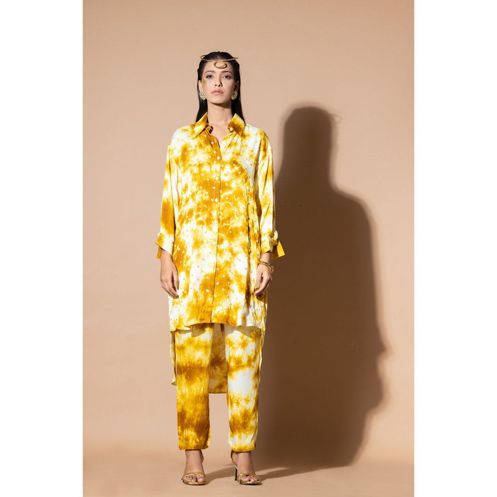 Zeefaa Mustard Magic Hour Co-Ord (Set of 2)