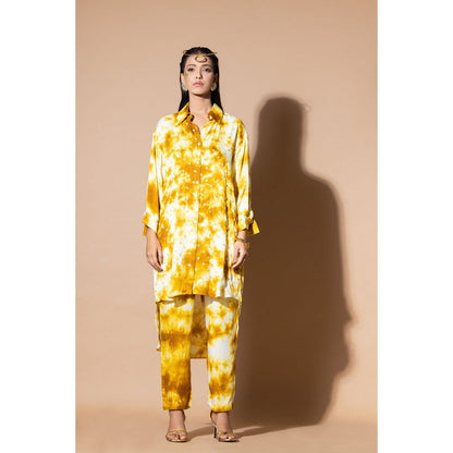 Zeefaa Mustard Magic Hour Co-Ord (Set of 2)