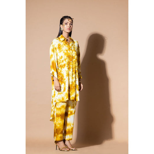 Zeefaa Mustard Magic Hour Co-Ord (Set of 2)