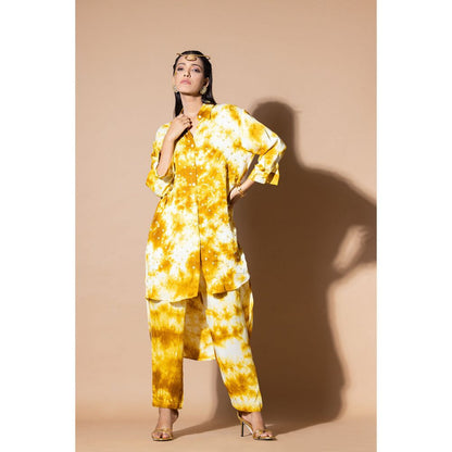 Zeefaa Mustard Magic Hour Co-Ord (Set of 2)