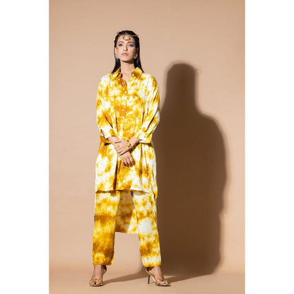 Zeefaa Mustard Magic Hour Co-Ord (Set of 2)