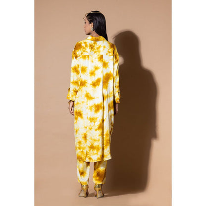 Zeefaa Mustard Magic Hour Co-Ord (Set of 2)