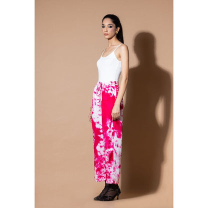 Zeefaa Magenta Cloud Burst Bottom