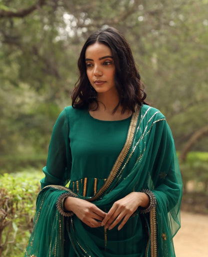 Resham Green Set