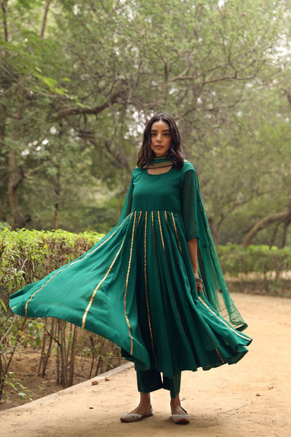 Resham Green Set