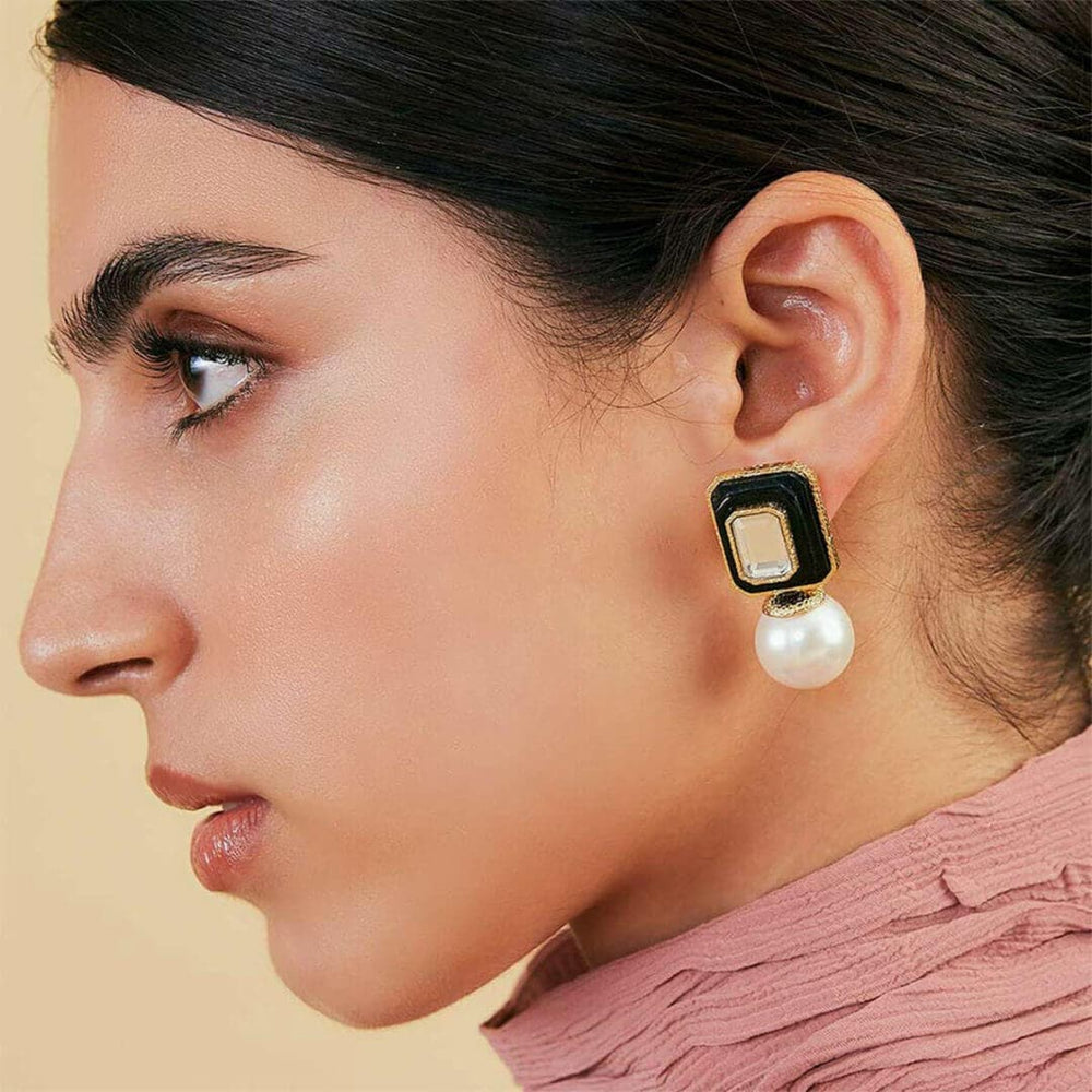 Noor Drop Earrings - Isharya | Modern Indian Jewelry