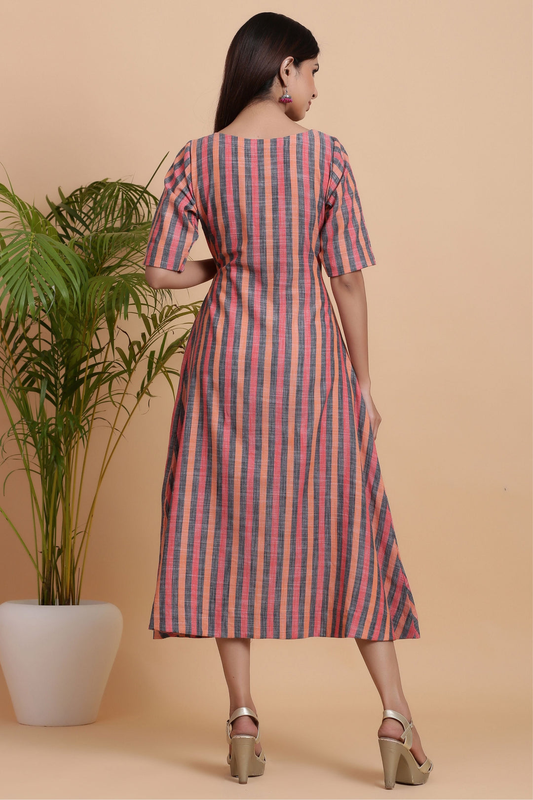 striped dress for women